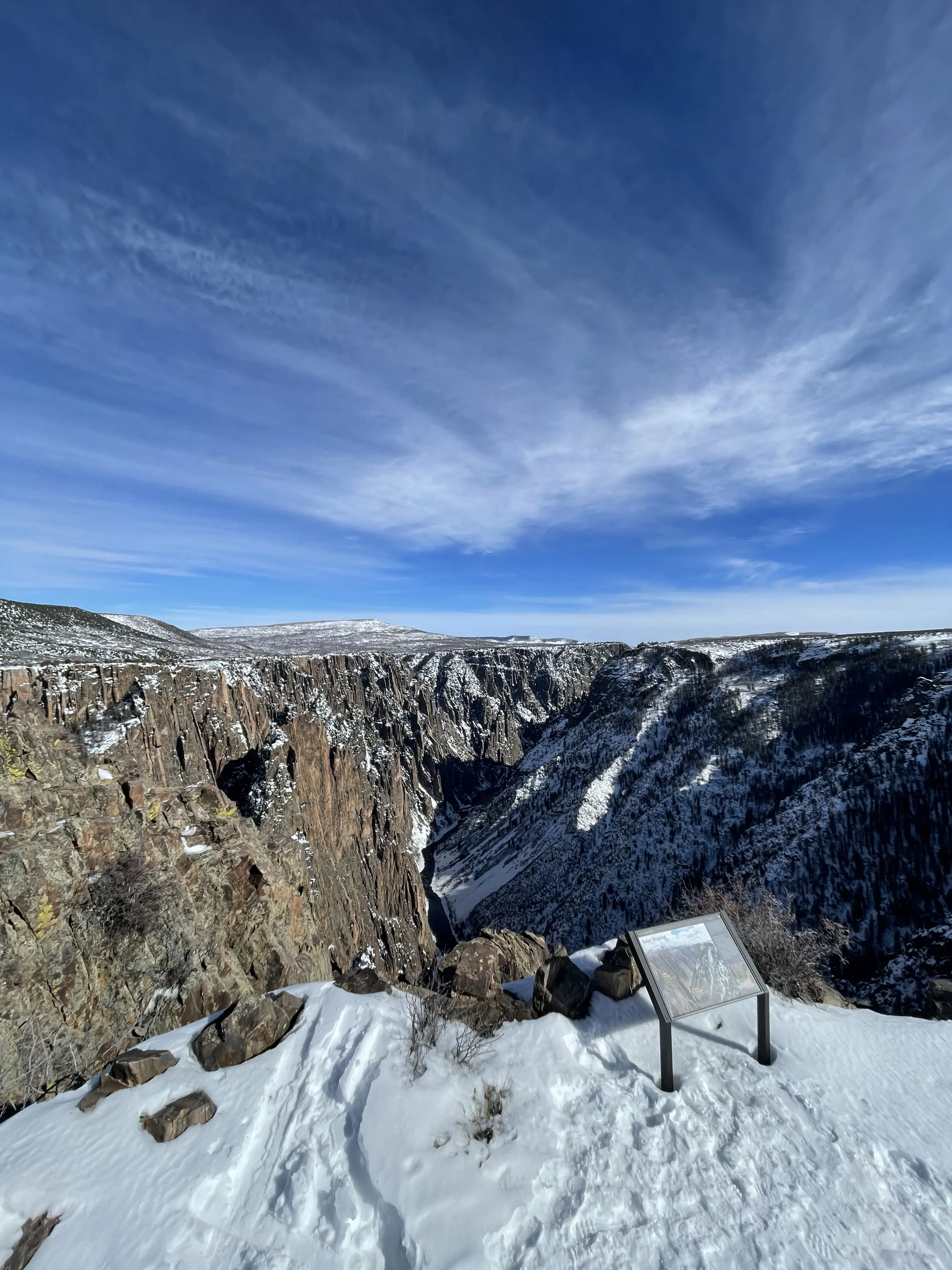 Matt at Black Canyon of the Gunnison, Colorado