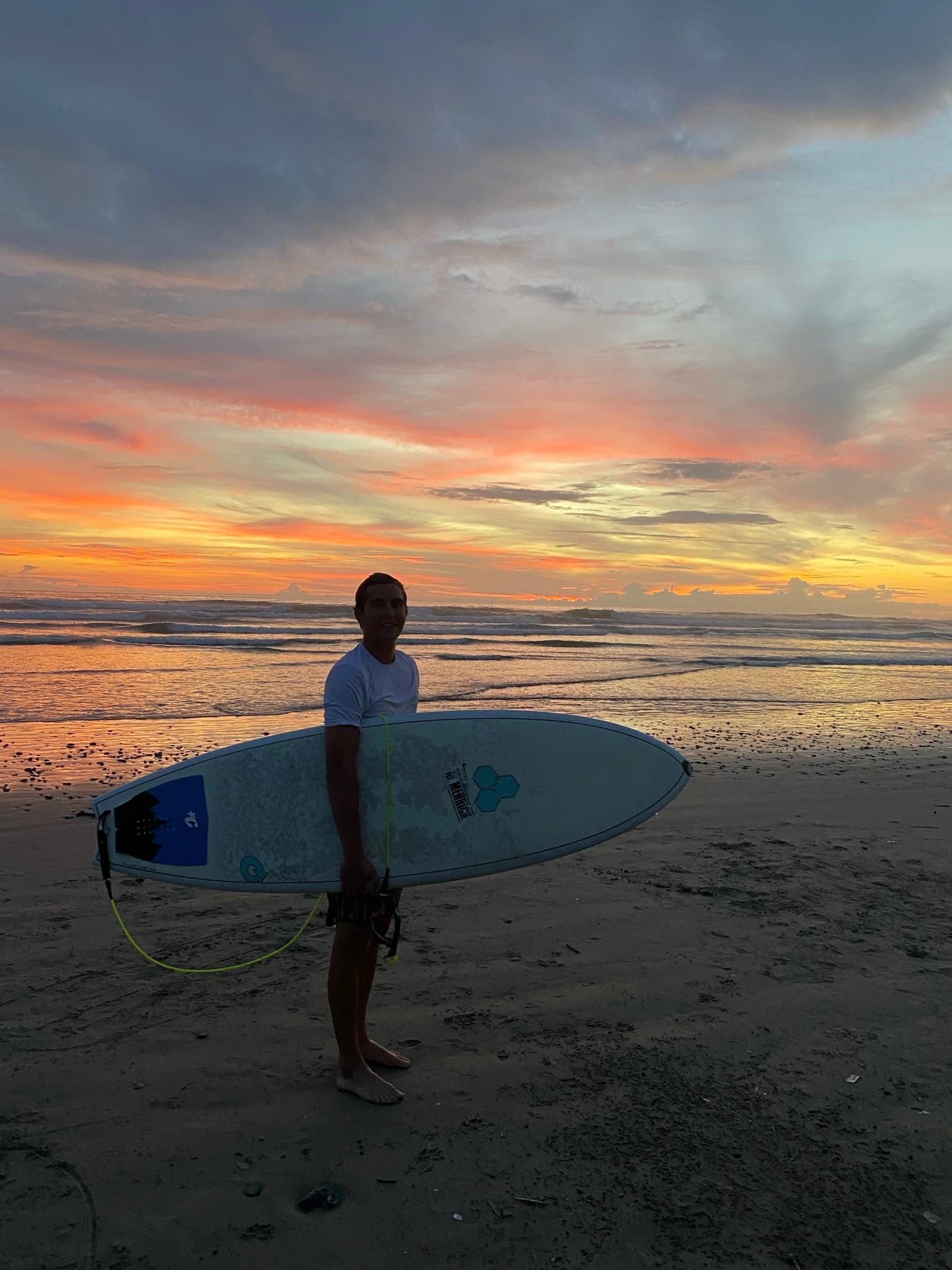 Matt at Santa Teresa, Costa Rica